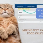 Mixing Wet And Dry Cat Food Calculator